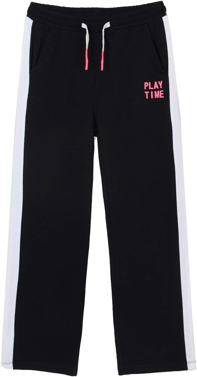 Mayoral Cotton Fabric Trousers for Girls Black
