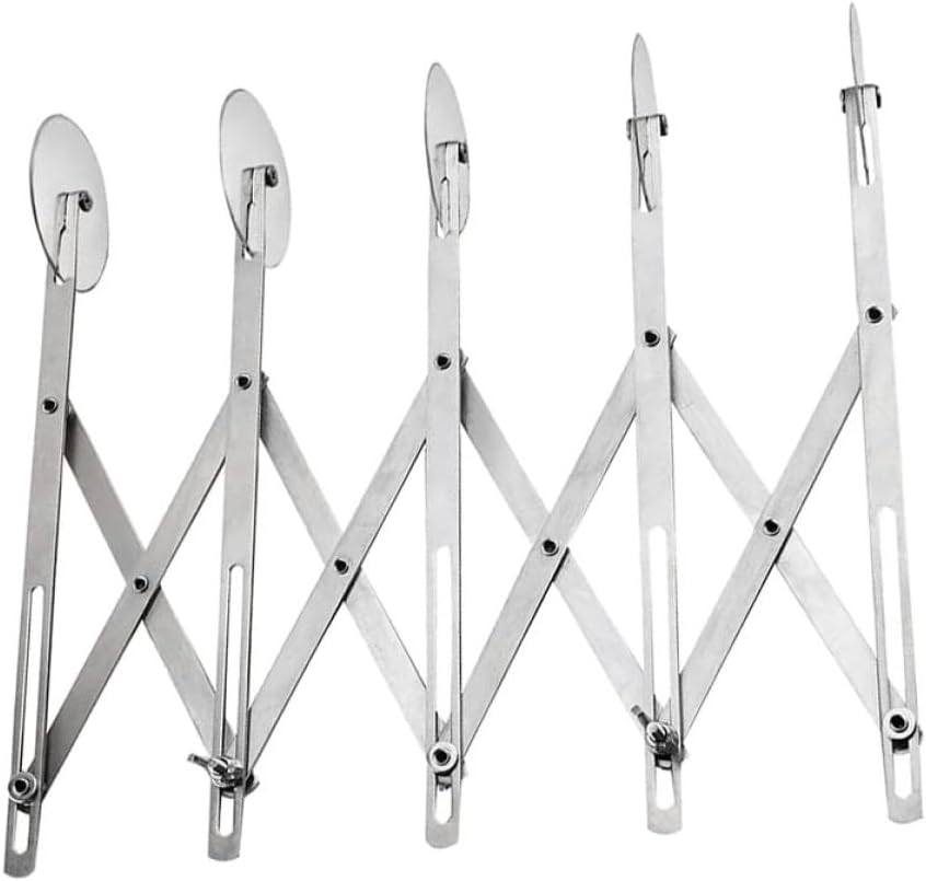 Multi-round Pastry Cutter Dough Roller Adjustable Stainless Steel Slicer Wheel Divider Kitchen Baking Tool for Homemade Flatbread and Dough