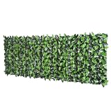 Outsunny Seto Artificial en Rollo 3x1 m Pantalla de Privacidad Verde