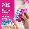 Quest Birthday Cake & White Chocolate Raspberry Protein Bars, High Protein, Gluten Free, Keto, 12 Count Each