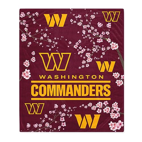 Pegasus Home Fashions Washington Commanders 60 x 70 Hometown Logo Fleece Blanket