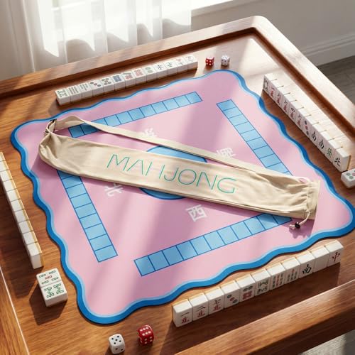 Bolsa para Tapete de Mahjong Largo 35 Pulgadas Beige miniatura 6