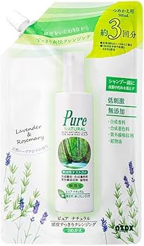 ピュアナチュラル 頭皮クレンジング 180ml 2本セット Amazon | 2点セット Pure Natural(ピュアナチュラル) 頭皮すっきり