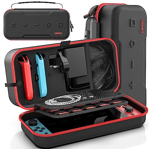 Amazon.co.jp: OIVO スイッチケース 収納ケース 防水防汚耐衝撃 大容量