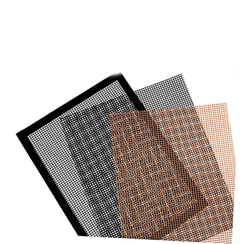 VICASKY 3 Stück BBQ Grillmatte Antihaft Grillmatte Für Gasgrill Und Backofen Wiederverwendbare Grillgittermatte Aus Glasfaser Hitzebeständig Für Grillzubehör Und Picknick