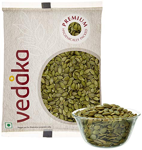 Image of Amazon Brand - Vedaka Premium Pumpkin Seeds,200G &-Vedaka Whole Cashews,(500G)
