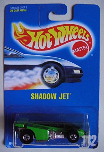 Hot Wheels Green Shadow Jet #182 All Blue Card