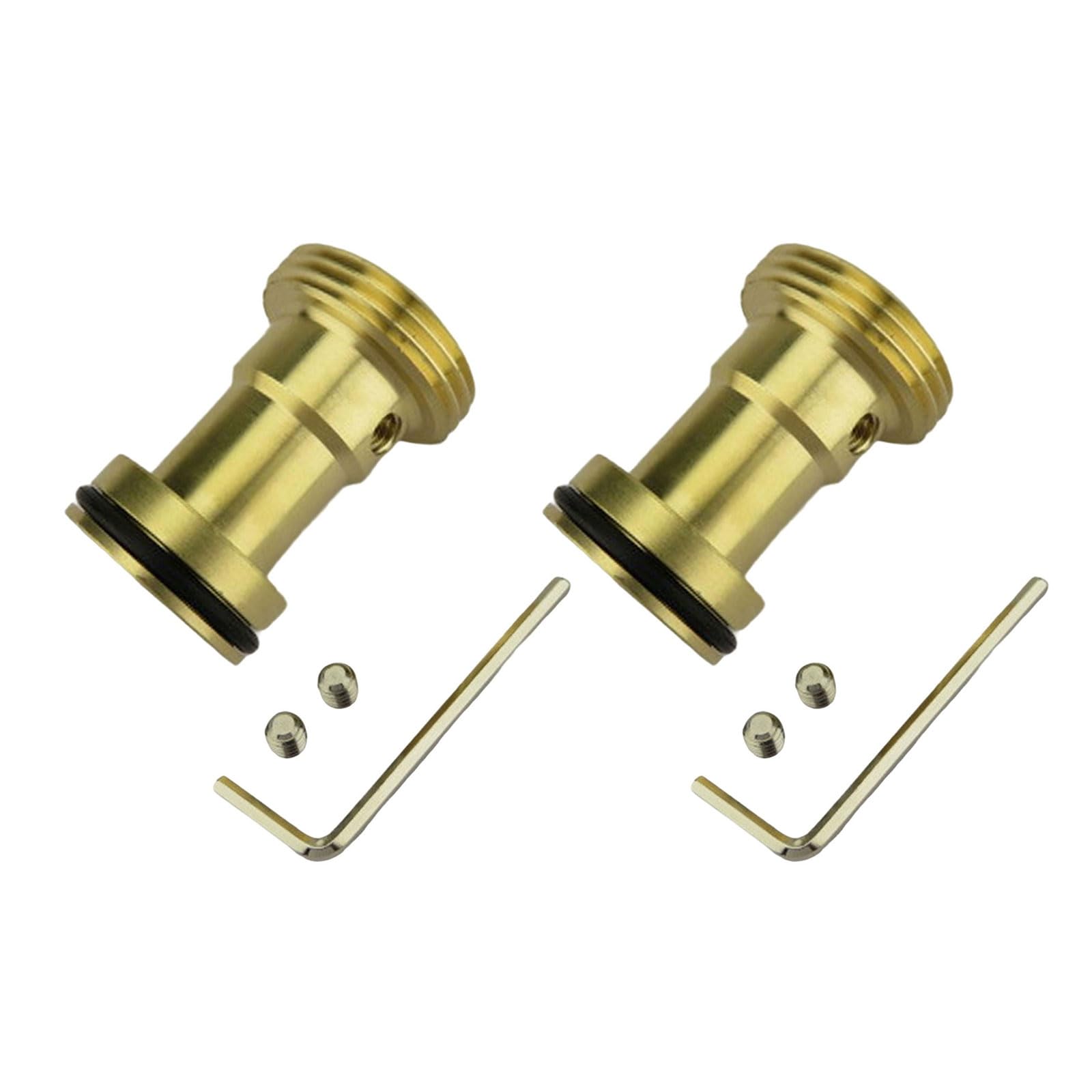Jazuaiao Multicolor 2Pcs Bath Tub Spout Adapter Rp33794 Tub Spout Repair Kits Hardware For Slip-On Diverter To Water Leakage Banthroom Accessory