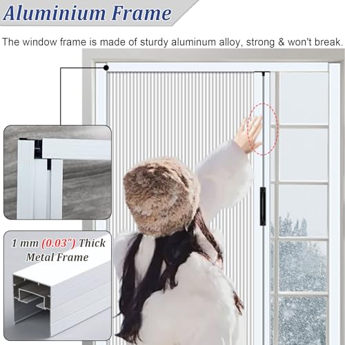 Ventana deslizante opaca personalizable de diseño interior premium 4