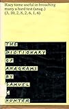 Photo Gallery dictionary of anagrams Photo Gallery dictionary of anagrams