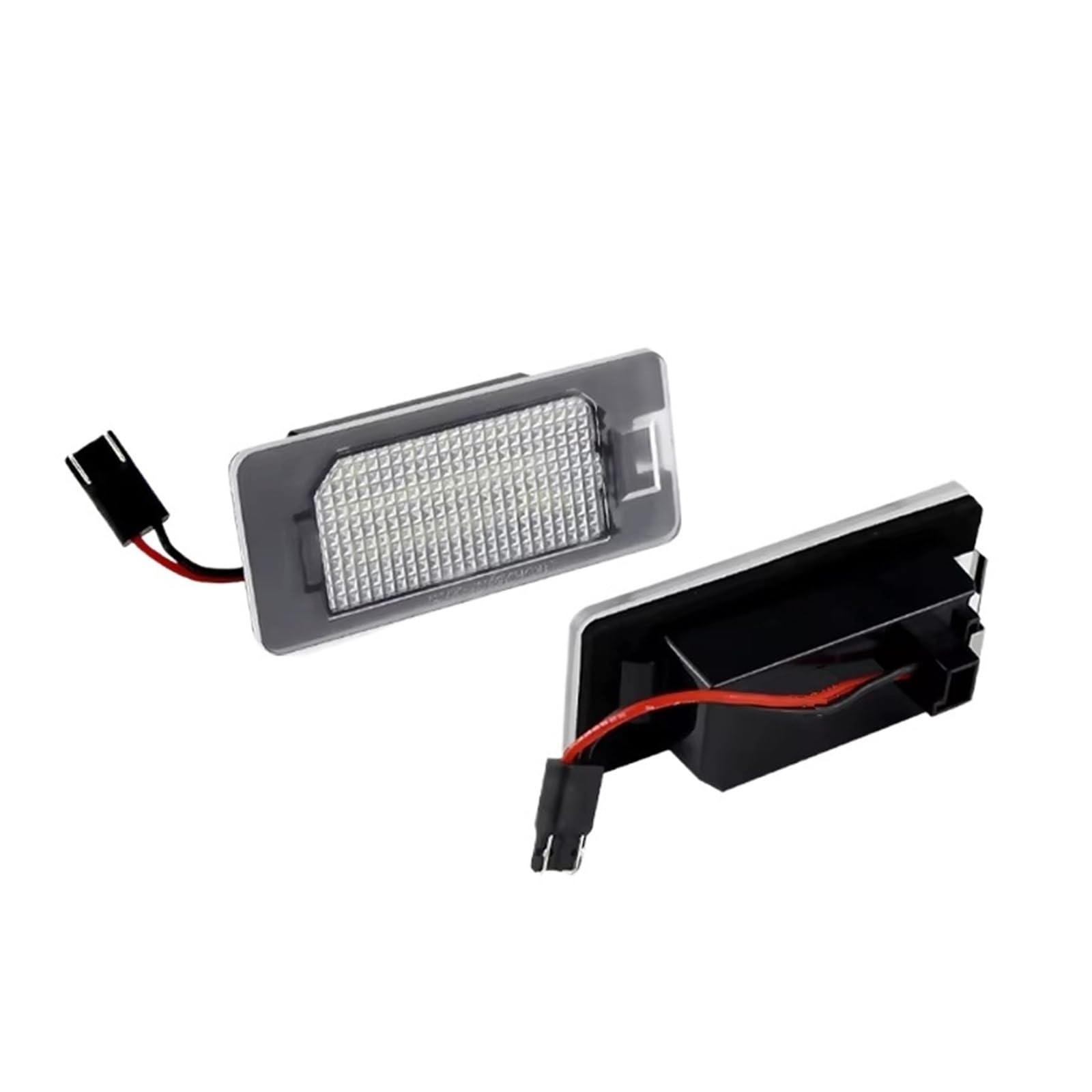 Luces LED de matrícula Fiat 500x lámparas blancas traseras coche 2014-2019 6