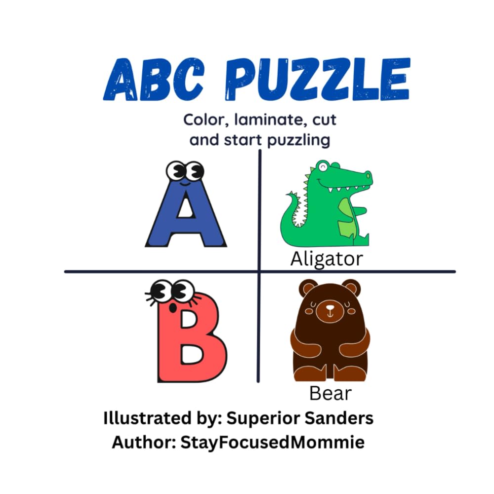 ABC Puzzle: ABC Puzzle Book