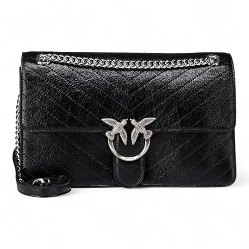 Sac PINKO Love One Light Classic Wrinkle pour alléger vos épaules avec style