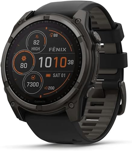 Garmin Solar Charging Smartwatch Fenix 8-51 MM | Touchscr…