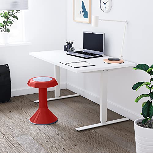 Image of ECR4Kids ACE Active Core Engagement Wobble Stool, 18-Inch Seat Height, Flexible Seating, Red