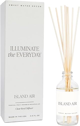 Miniatura 15 de Sweet Water Decor Luxury Getaway - Juego de difusor de varillas – Difusor de habitación con aroma de cuero, ámbar y almizcle, difusor de varillas