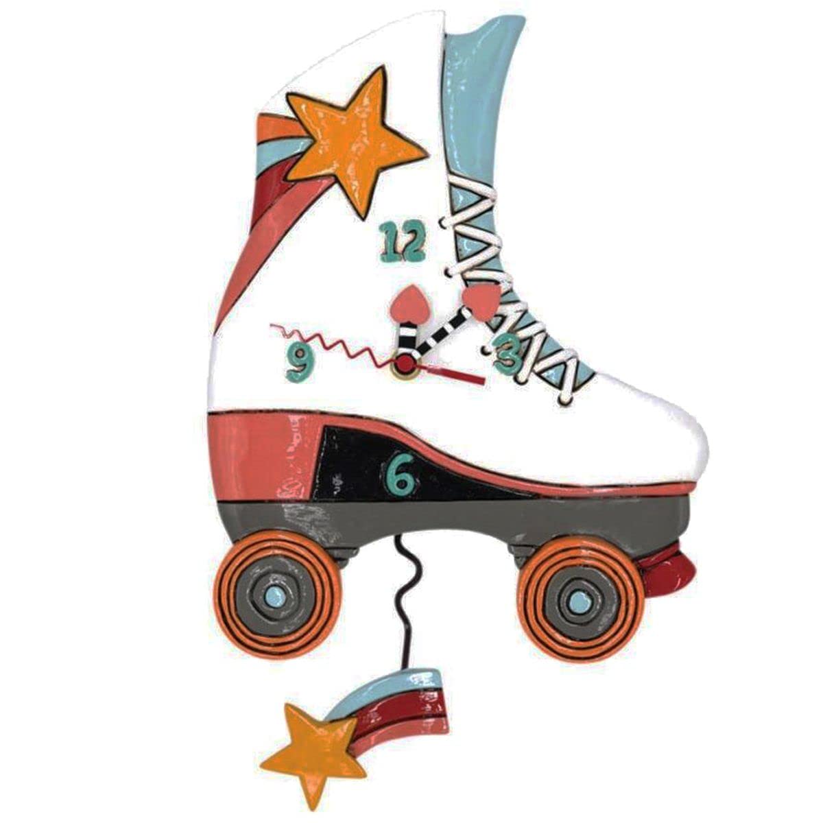 Montre de patineur de skateboard Allen Designs horloge murale pop