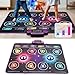Oreilet Dance Mat, Double Player Electronic Dance Mat for Kids Adults Toddlers, Interactive Dancing Game Pad, Music Playmat for Girls Boys 5 6 7 8 9 10 11 12 Year Old