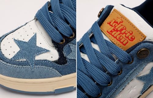 Aelfric Eden Sneakers Starry Climb Stars Casual All-Match Denim Skate Shoes Lace-up Sneaker4