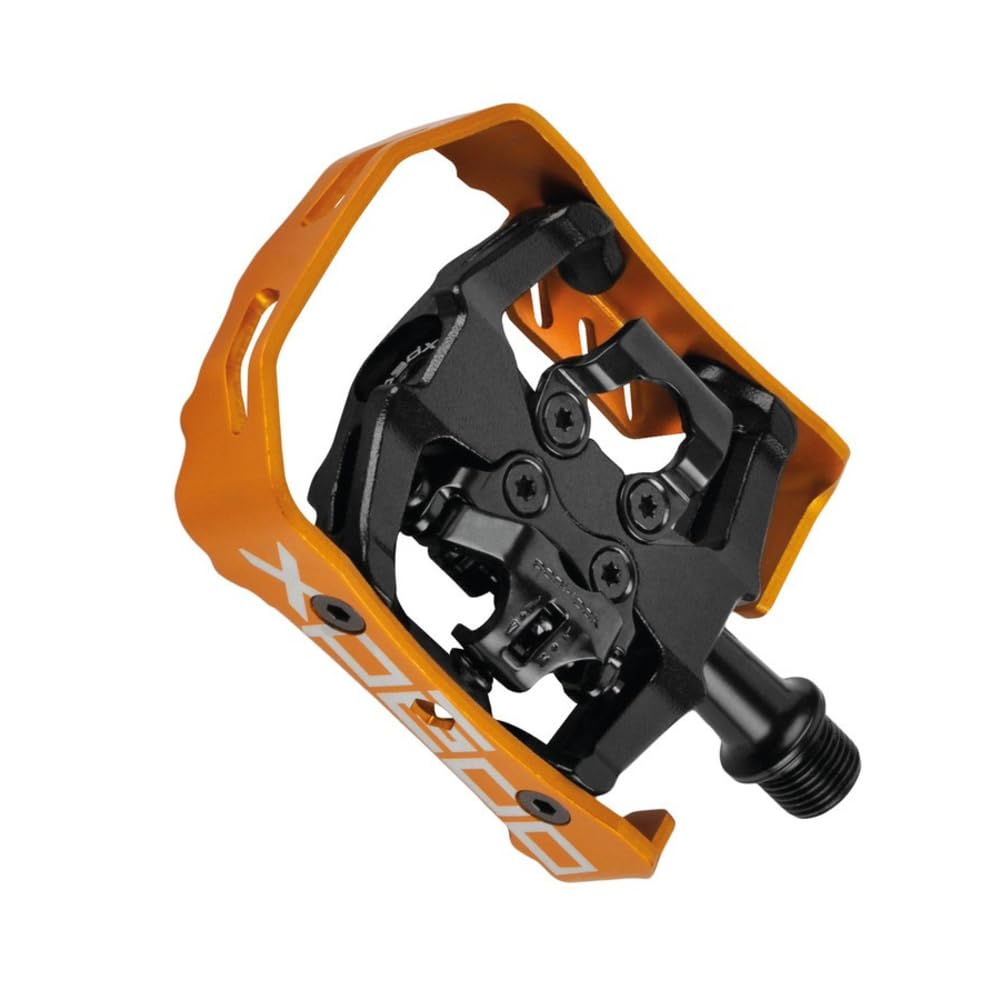 XPEDO XCF-13AC black/orange Pedal Milo, Clipless, 9/16', schwarz/orange (1 Paar)