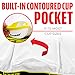 Franklin Sports-Youth Compression Short With Cup- Large/X-Large , White