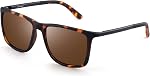 Lunettes de soleil de conduite polarisés Retro Square UV protection Classic Lunettes de soleil Hommes Femmes