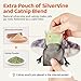 Potaroma Cat Toys 2 Pcs Flapping Sandpiper Pair-Mate, Lifelike Birds Chirp, Chargeable Touch Activated Kitten Fun Interactive Kitty Exercise with Catnip for All Breeds