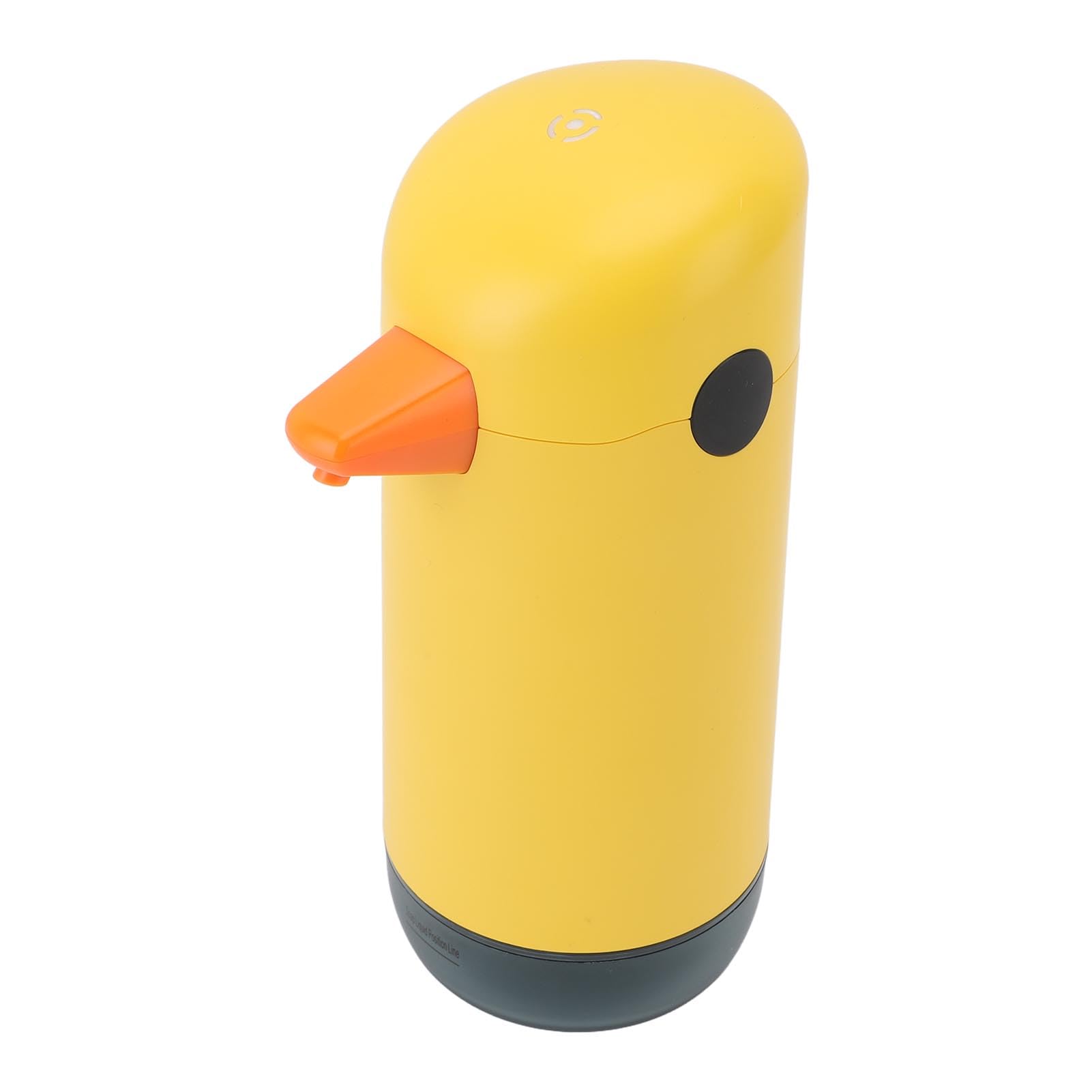Dispenser di Sapone Automatico, Sensore Touchless Design Simpatico Papera Dispenser di Sapone per Bambini Alimentato a Batteria, di per le Mani con Uscita di Schiuma Regolabile e Monitor del