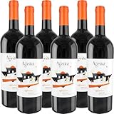 Aglianico Paestum Igp | Agrilat | Vino Rosso | Campania | Cilento | 6 Bottiglie 75 Cl | Idea Regalo
