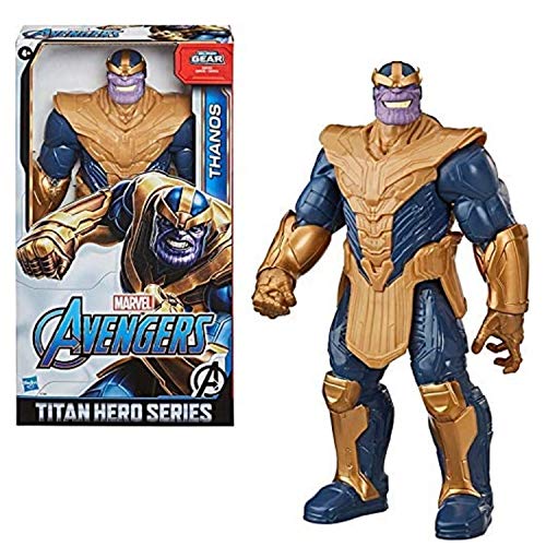 Marvel, Boneco Titan Hero Deluxe Thanos, Multicor