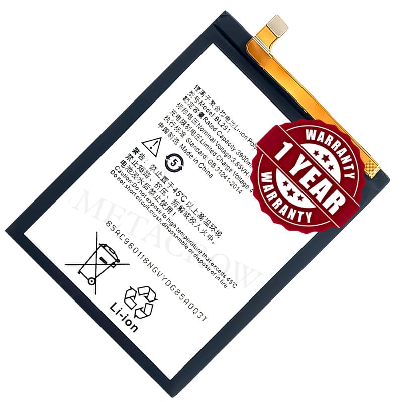 Image of Original BL291 Battery Compatible for Lenovo A5 - (3900mAh) - 1 Year Warranty BC46