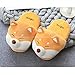 DEORBOB Shiba Inu Husky Weiche Kuscheltiere Mann Frau Paar Winterschuhe Baumwolle Geschenke Corgi Hund Plüschtiere Nettes, Unisex Winter Cartoon Warme Hausschuhe