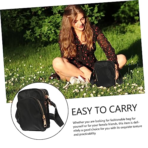 Mobile Phone Bag Women's Nylon Crossbody Shoulder Bag Purple Leisure Bag Pocketbooks for Women Crossbody4