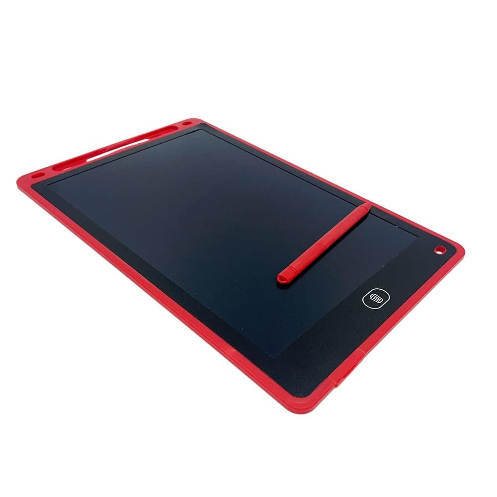 Big Size LCD Writing Tablet | 12-Inch Screen LCD Writing Pad Tablet Kids Toys for Boys and Girls |Drawing Tablet E-Note Pad|Eco-Friendly and Cost-Effective Toy for Gifting, Red Black-image-5