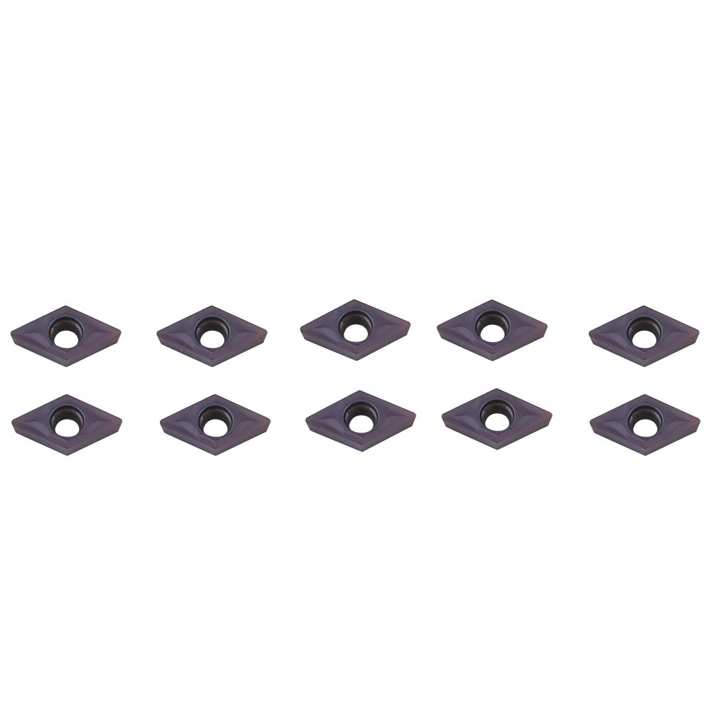 Set di Utensili da Tornitura con Punta in Carburo Brasato DIN ISO, Utensile da Saldatura 8x8mm/11 Pezzi per Micro Tornio Domestico