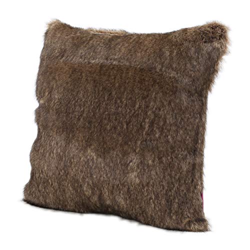 Christopher Knight Home Elise Fabric Pollow With Polyester Fiber Fill, Dark Brown #TOP4
