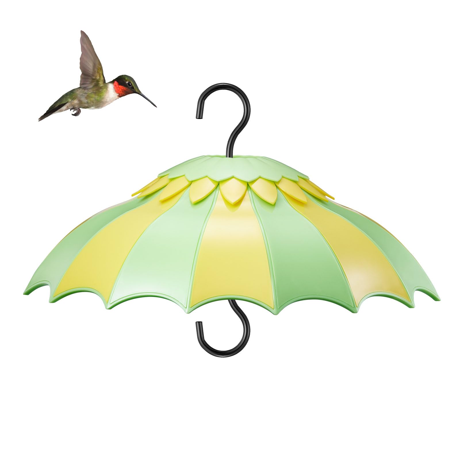 Beserie 14" Bird Feeder Rain Guard with Ant Moat, Baffle for Bird Feeder Squirrel