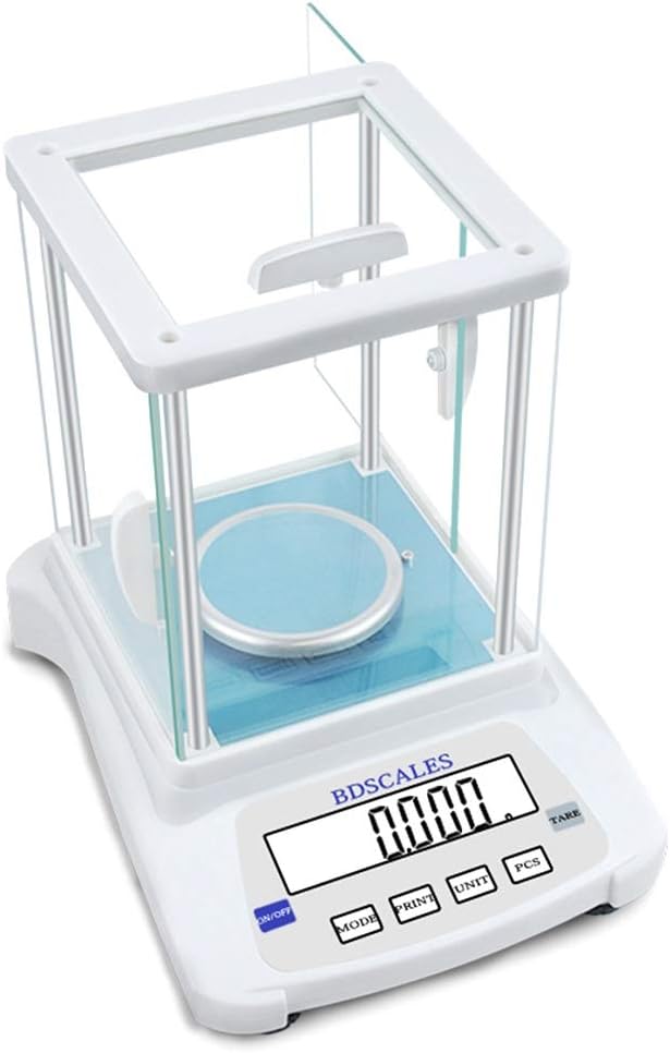Electronic Analytical Balance 0.001g, Lab Precision Balance Scale With
