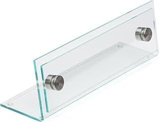 Displays2go D2G33603 8 x 2 Inch Acrylic Name Plate (NPSIGN82)