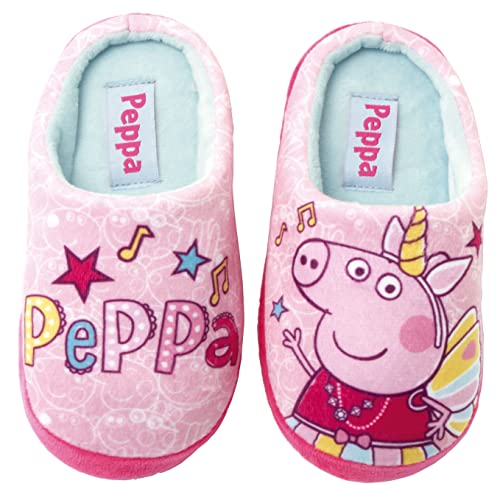 Zapatillas Peppa Pig de Estar por Casa | Zapatillas Pantuflas Peppa Pig para Niñas | Slippers Peppa Pig Suela Dura (numeric_26) Cover