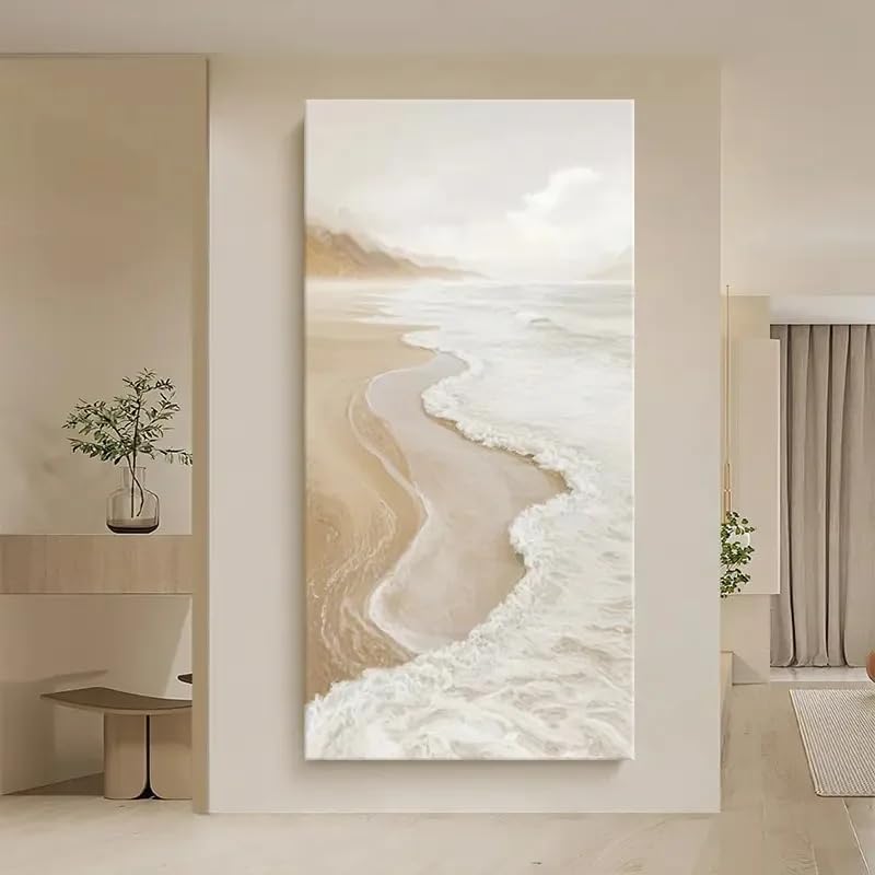 Láminas decorativas de playa que amplían el espacio visual en salones pequeños 2