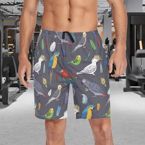 visesunny Pajama Shorts Mens Lounge Sleep Shorts Pjs Bottoms Soft Pajama Pants with Pocket3