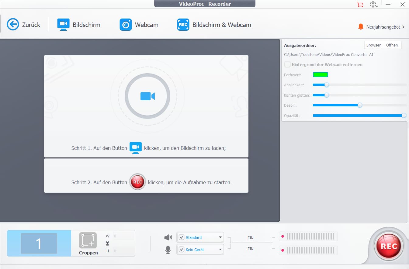 Digiarty VideoProc Converter AI | Kompatibel mit Windows | 1 Gerät | 1 Jahr | Video-Konverter, Kompressor, Downloader, Recorder | Aktivierungscode per E-Mail