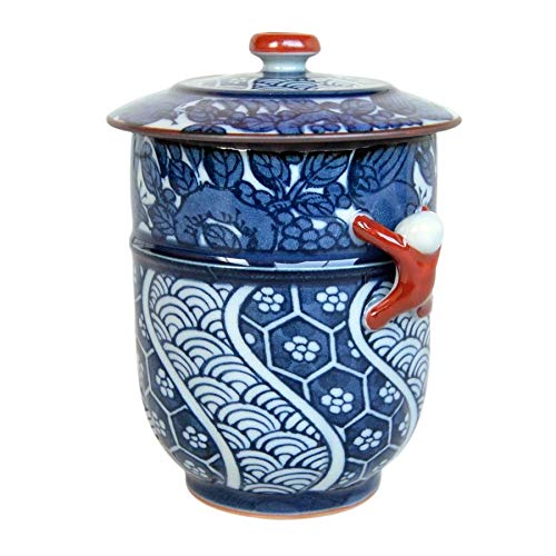 Amazon｜湯のみ 蓋つき 湯飲み おしゃれ 有田焼 波佐見焼 花鳥一