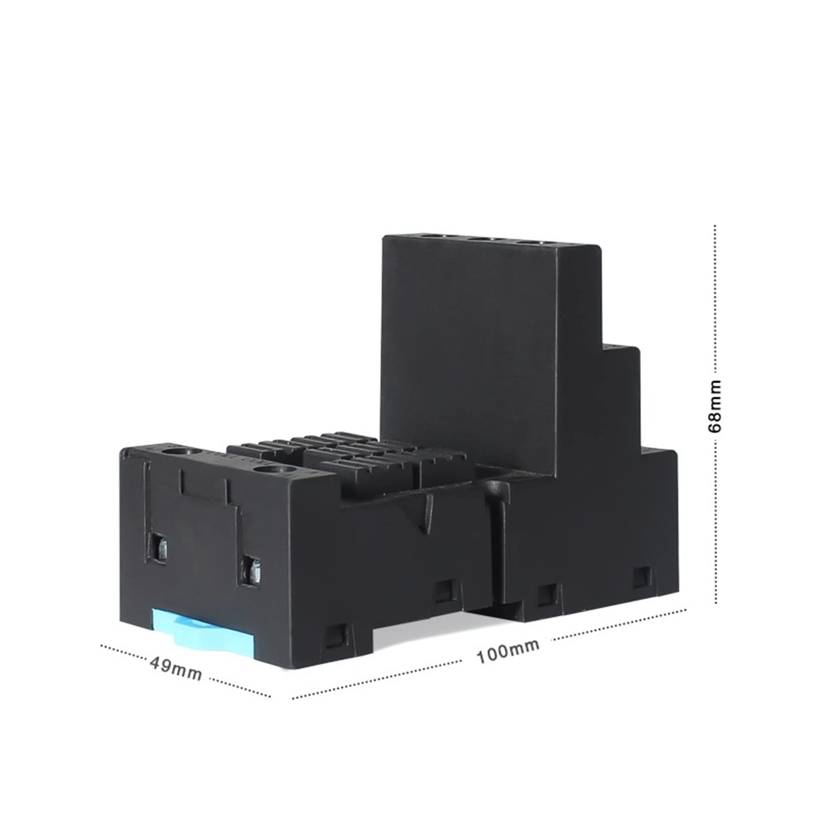 Zwischenrelais JQX-38F 3Z 40A Leistungsrelais mit Sockel 11-polig DC12V DC24V AC220V Ersatzteile (Size : 24VAC)