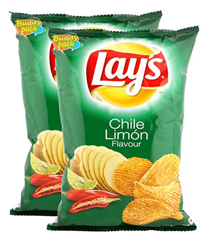 Lay's Big Bazaar Combo - Potato Chips Chile LemonFlavour, 52G (Pack of 2) Promo Pack, 104 Grams