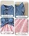 Toddler Baby Girl Dress Summer Ruffle Short Sleeve Denim Tulle Dress Toddler Fairy Prom Tutu Princess Sundress Cute Outfit 18 24 Month Girl Clothes