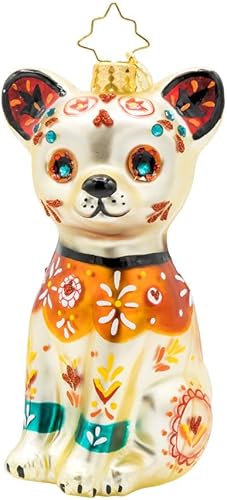 Miniatura 7 de Christopher Radko Adorno decorativo de cristal europeo hecho a mano para Halloween, árbol de Navidad, mujer bruja