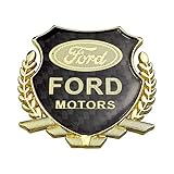 Fit for FordMaterial: carbon fiber+metalSize: 5*5.3cm(about).