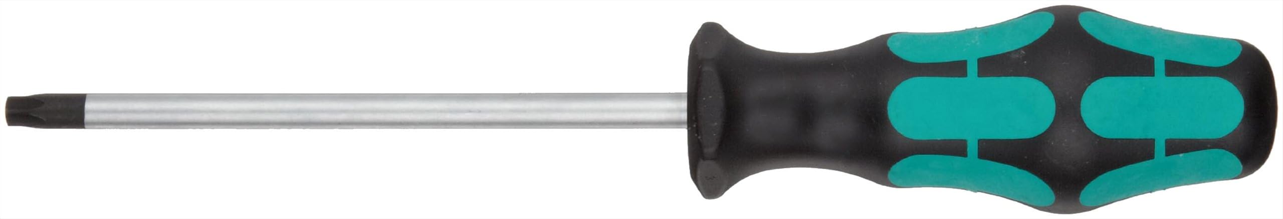 Wera 367 BO TX40 x 5-3/16in Kraftform Plus Torx BO tamper-resistant screwdriver, TX40 x 5-3/16 in.